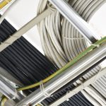 Structured Cabling Running in a Building